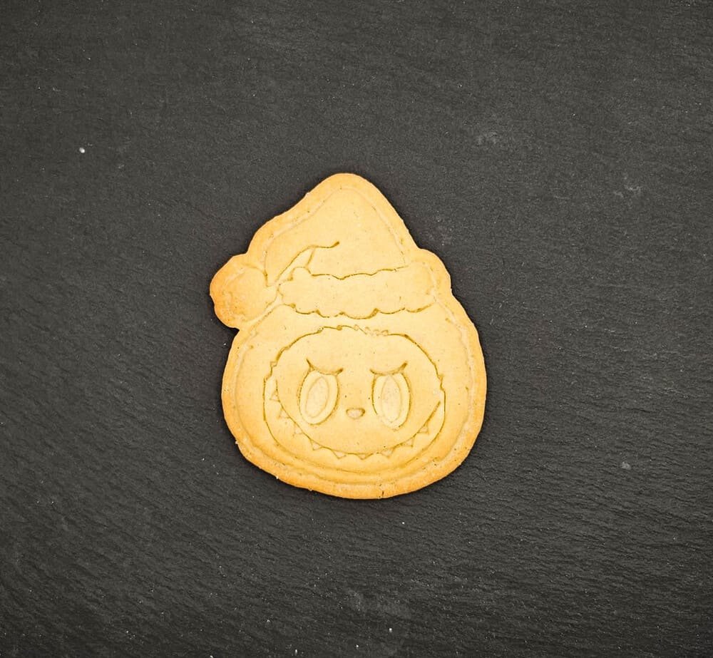 Kalėdinė formelė sausainiams Labubu galva