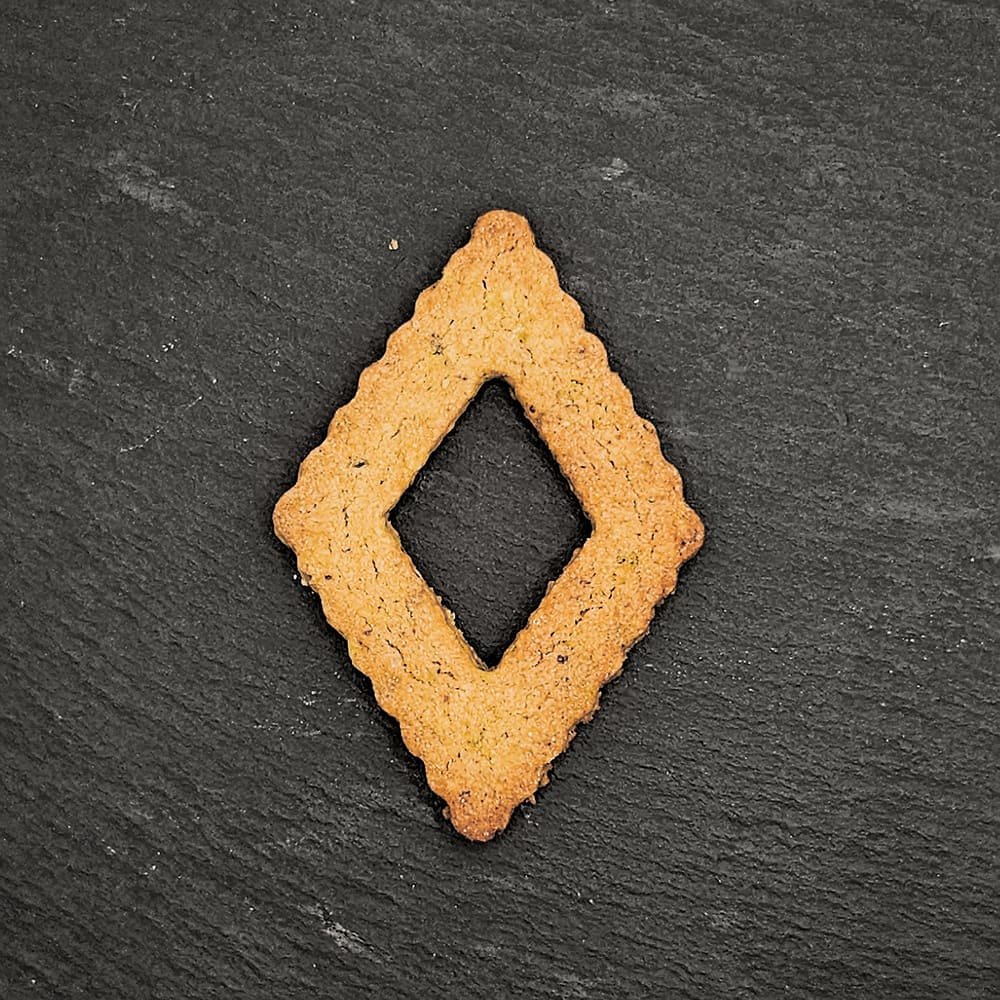 Kalėdinė formelė Linzer sausainiams - Rombas