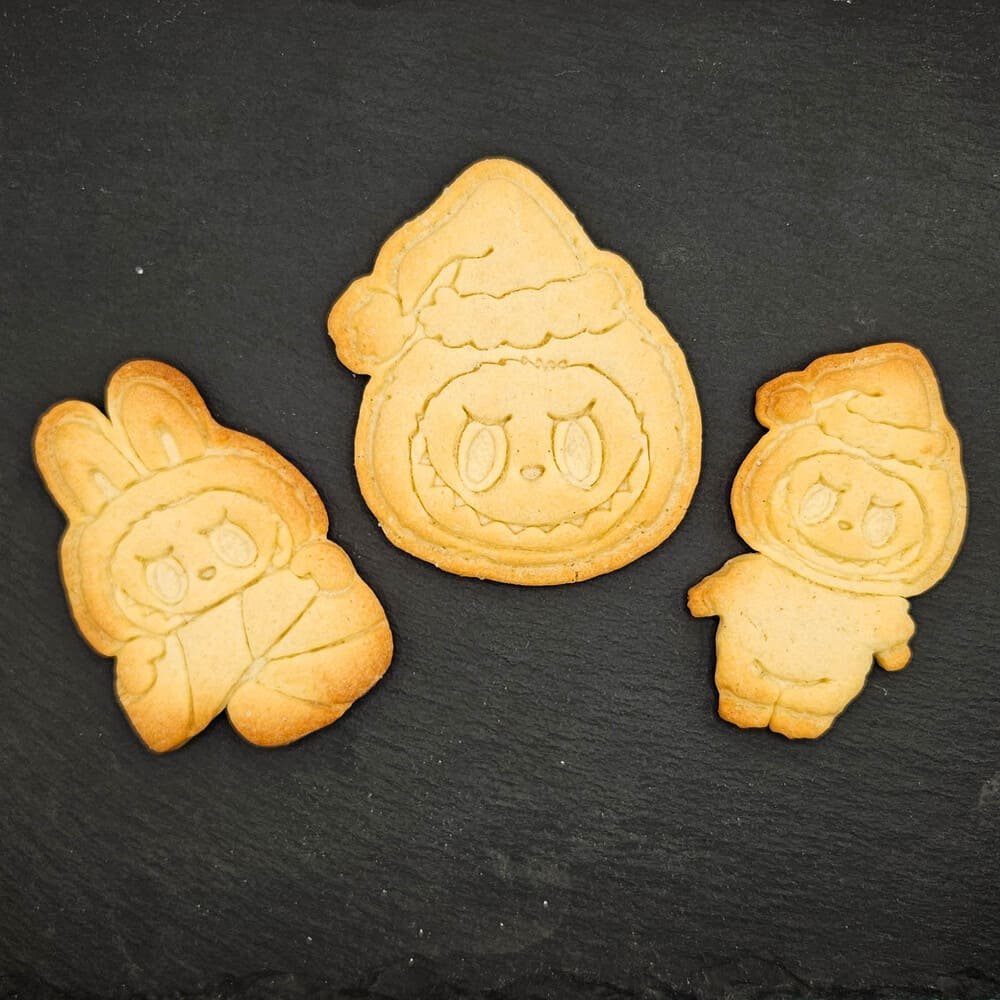 Kalėdinis sausainių formelių rinkinys Labubu