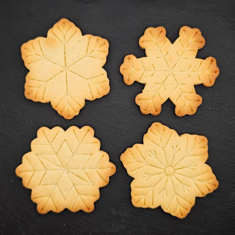 Kalėdinis sausainių formelių rinkinys Snaigės