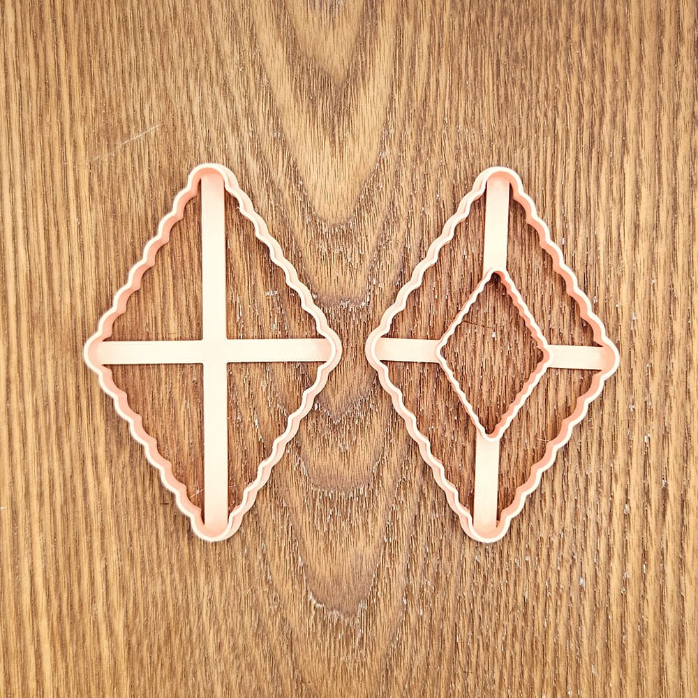 kaledinis-konditeriniu-formeliu rinkinys-linzer-sausainiams-rombas